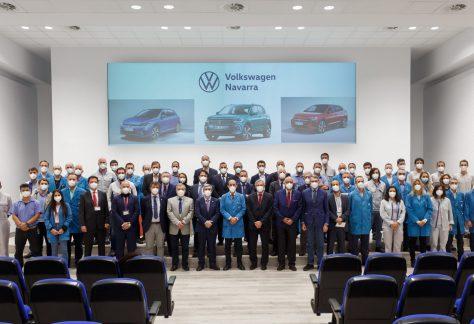 Imagen de la noticia Los máximos responsables de la ingeniería de  España y Portugal visitan Volkswagen Navarra