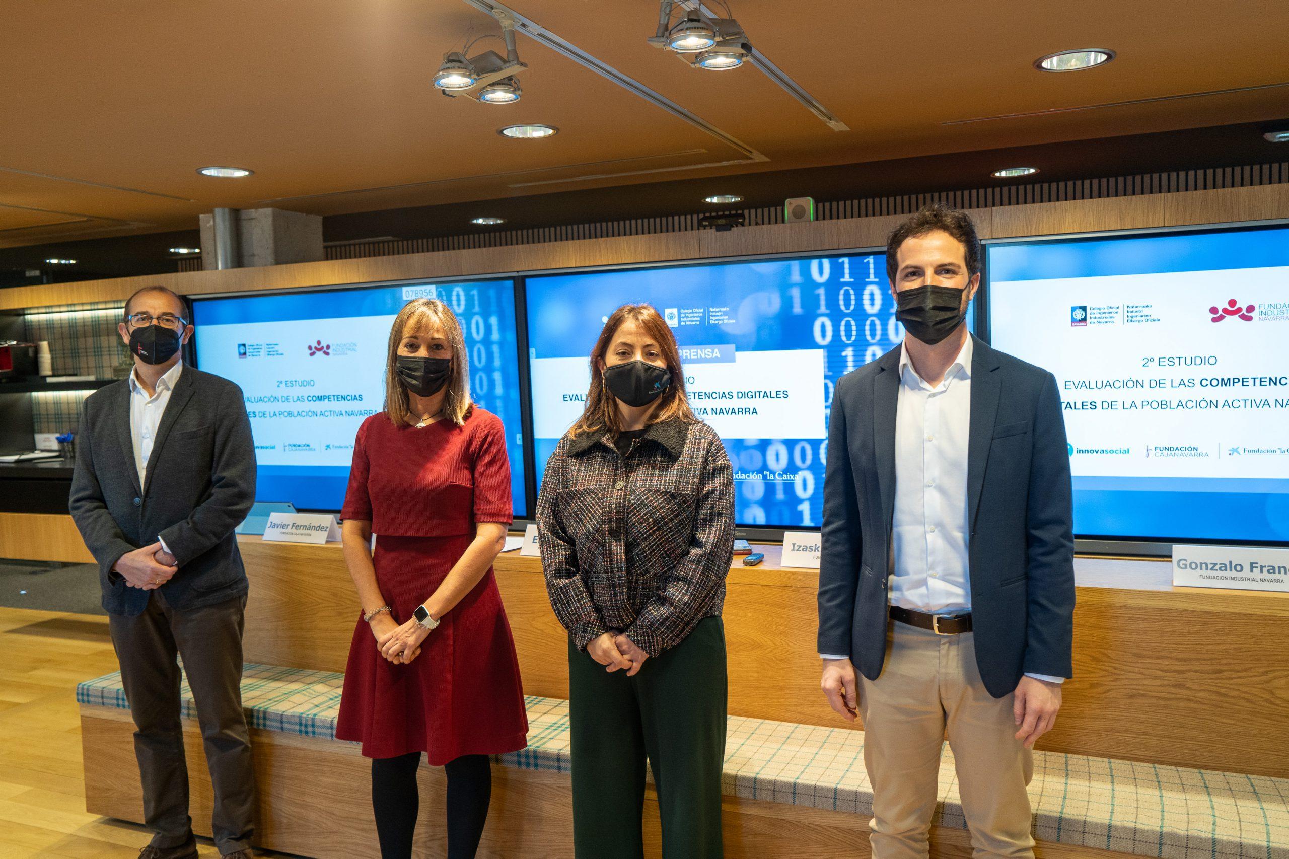 Imagen de la noticia La Fundación lanza el II Estudio de Competencias Digitales de Navarra