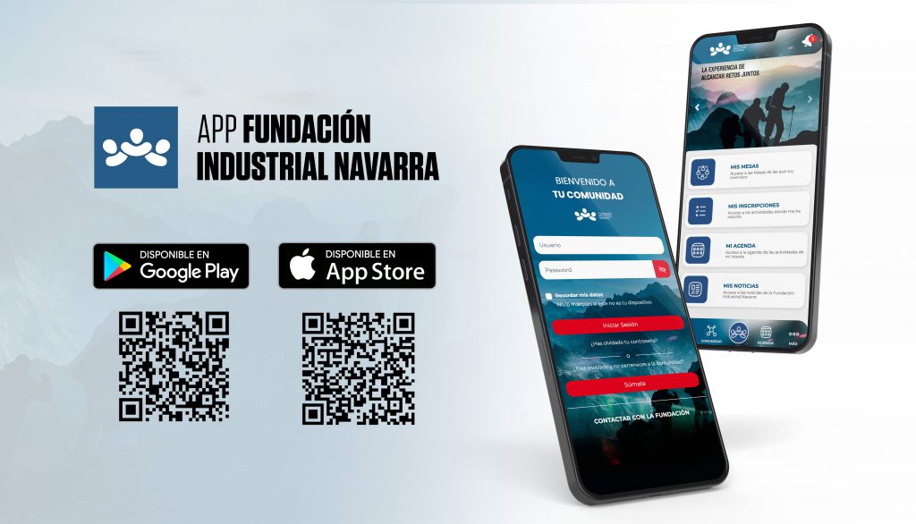 Descarga APP de Fundacion Industrial Navarra