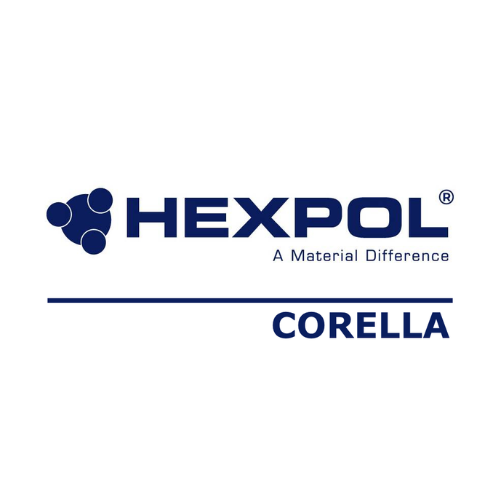 Logotipo de Hexpol Corella