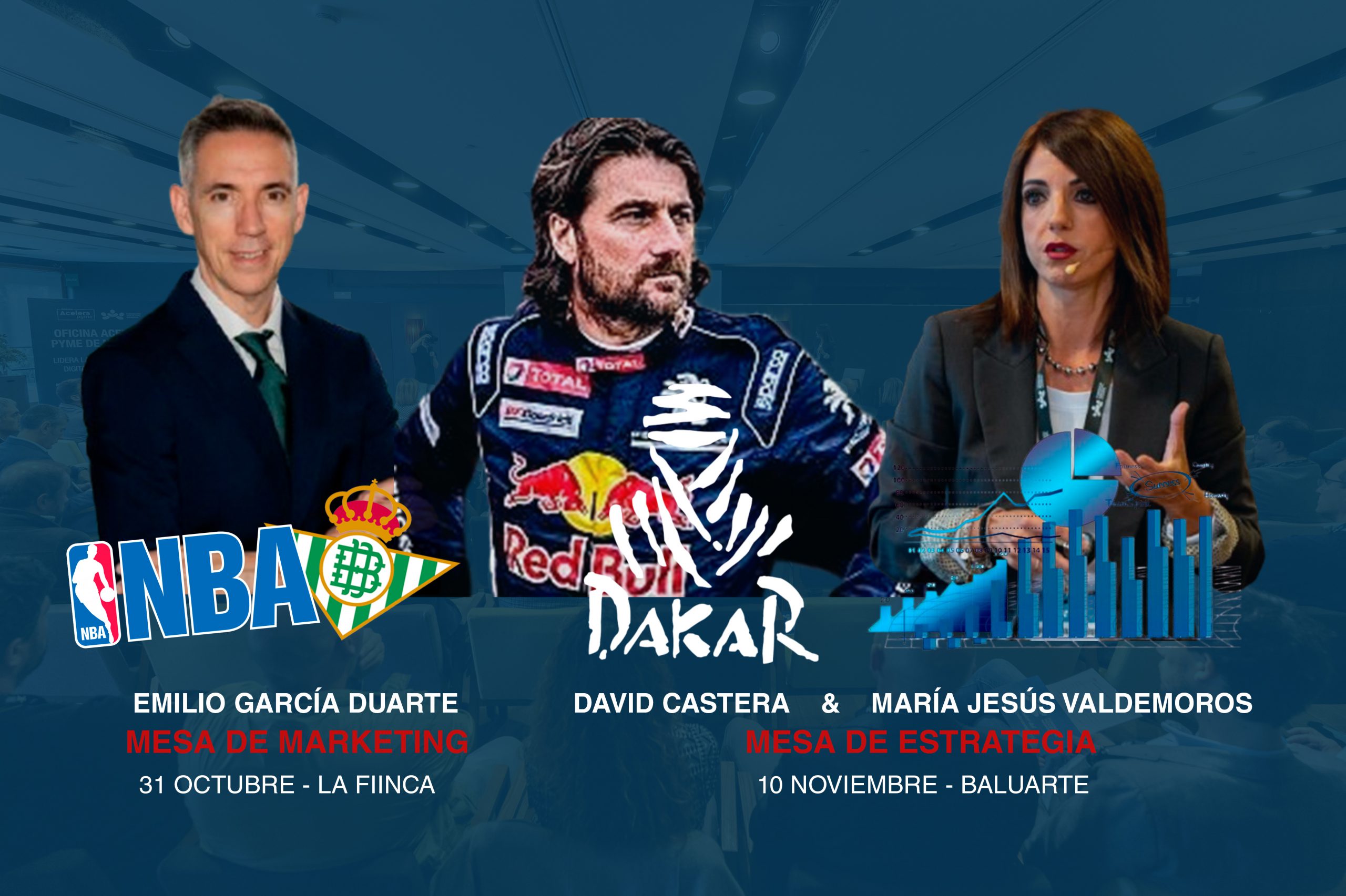 Imagen de la noticia La NBA, el Rally Dakar y la situación económica, protagonistas en las próximas mesas de la Fundación Industrial Navarra