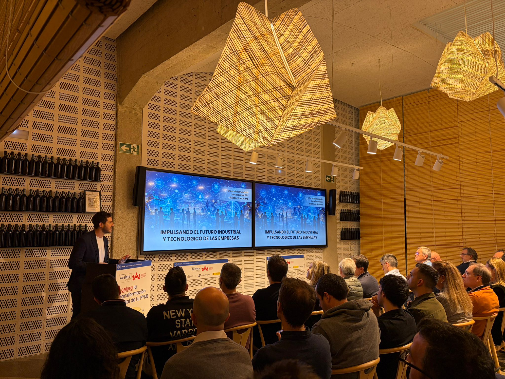 Imagen de la noticia La Oficina Acelera Pyme de Navarra celebra su jornada inaugural ante el tejido industrial navarro con más de 80 asistentes