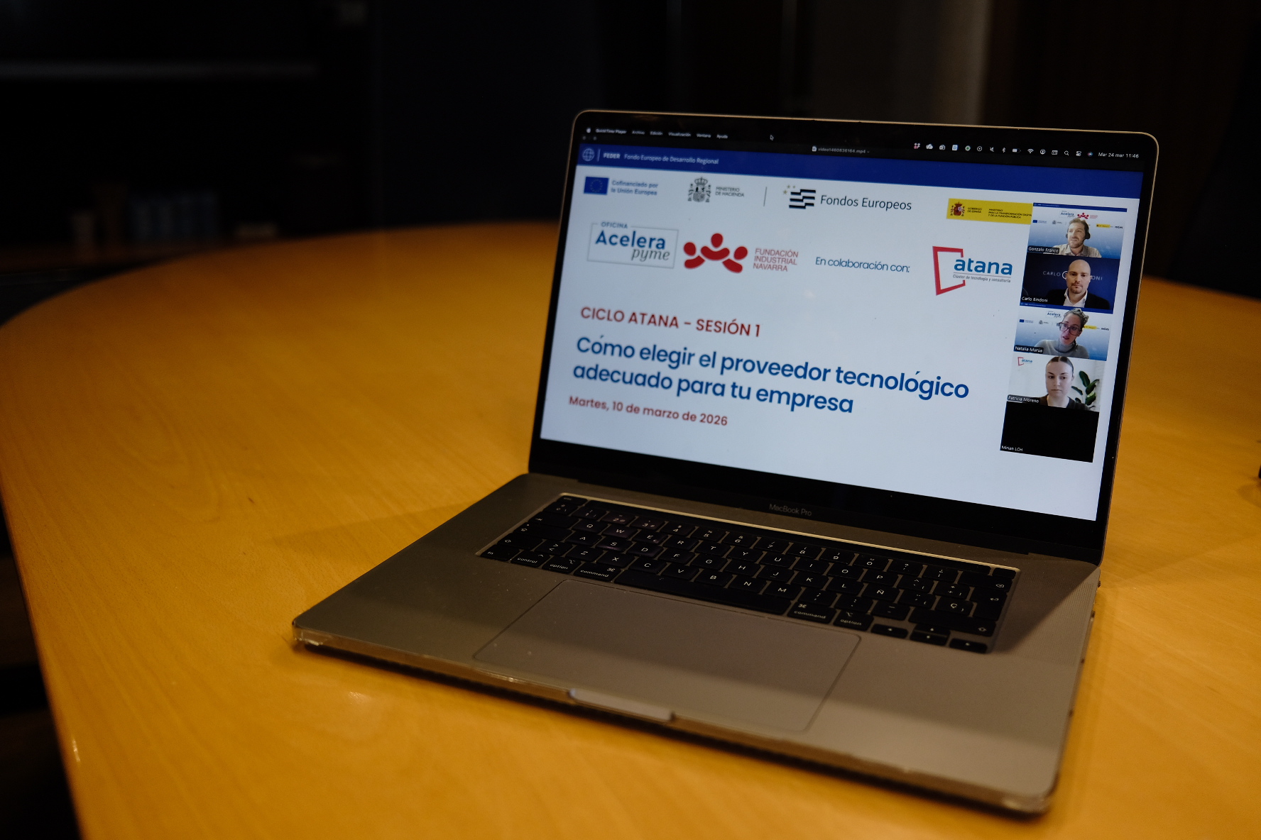 Imagen de la noticia Más de un centenar de profesionales participan en el ciclo ATANA sobre contratación tecnológica